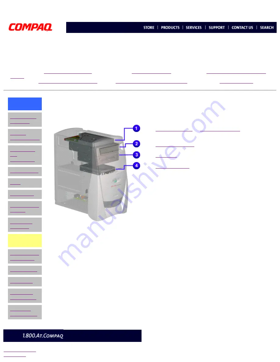 Compaq 5000 - Professional - 32 MB RAM Maintenance And Service Manual Download Page 19