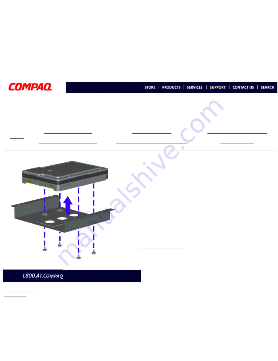 Compaq 5000 - Professional - 32 MB RAM Maintenance And Service Manual Download Page 22