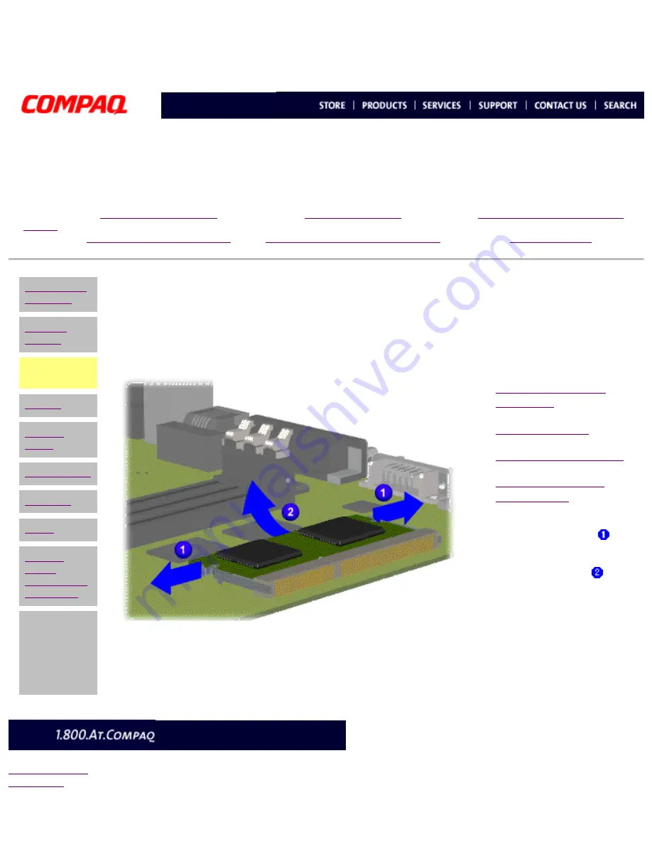 Compaq 5000 - Professional - 32 MB RAM Maintenance And Service Manual Download Page 39