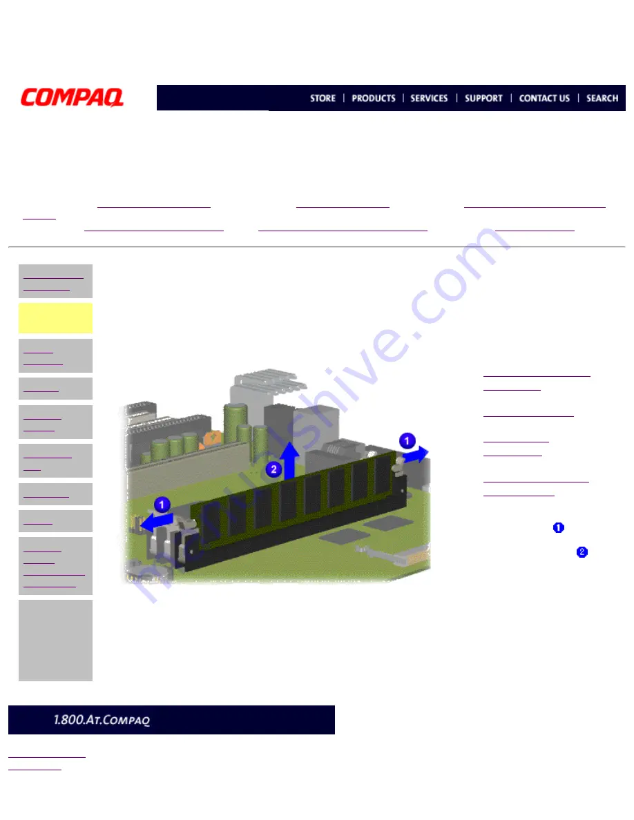 Compaq 5000 - Professional - 32 MB RAM Maintenance And Service Manual Download Page 40