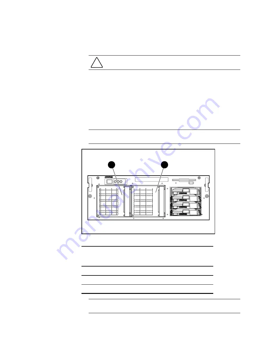 Compaq 6400R - ProLiant - 1 GB RAM Setup And Installation Manual Download Page 79