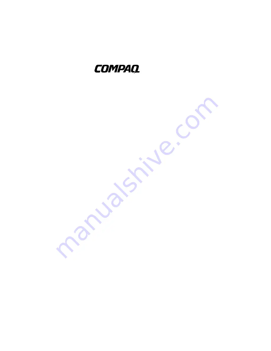 Compaq AA-RHBYA-TE 135267-001 Скачать руководство пользователя страница 1