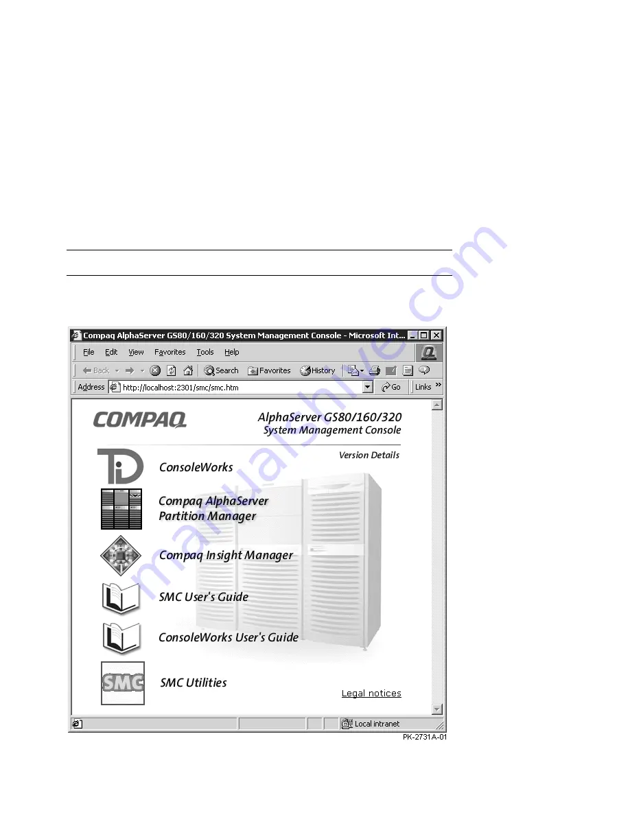 Compaq AlphaServer G160 User Manual Download Page 24