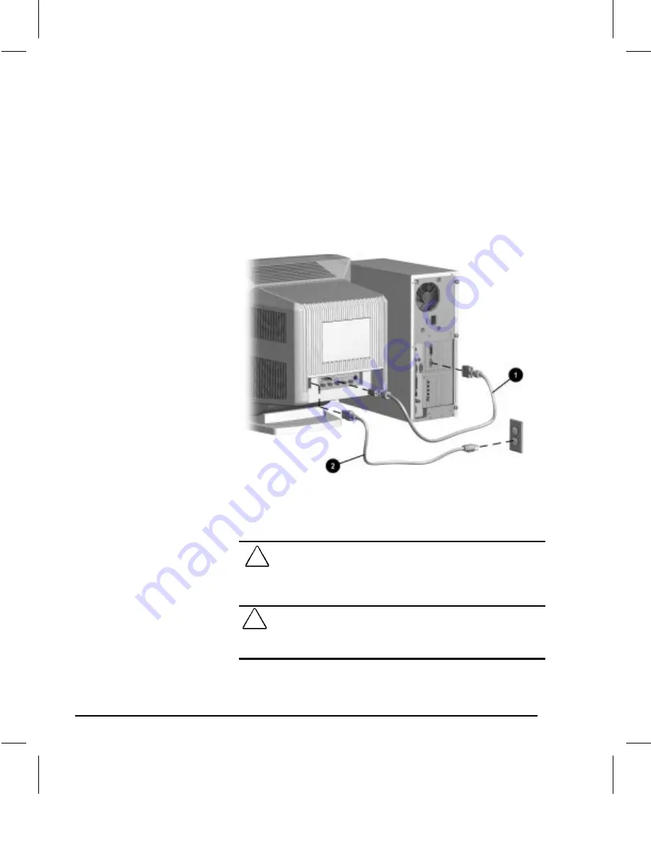 Compaq Compaq P1610 User Manual Download Page 6