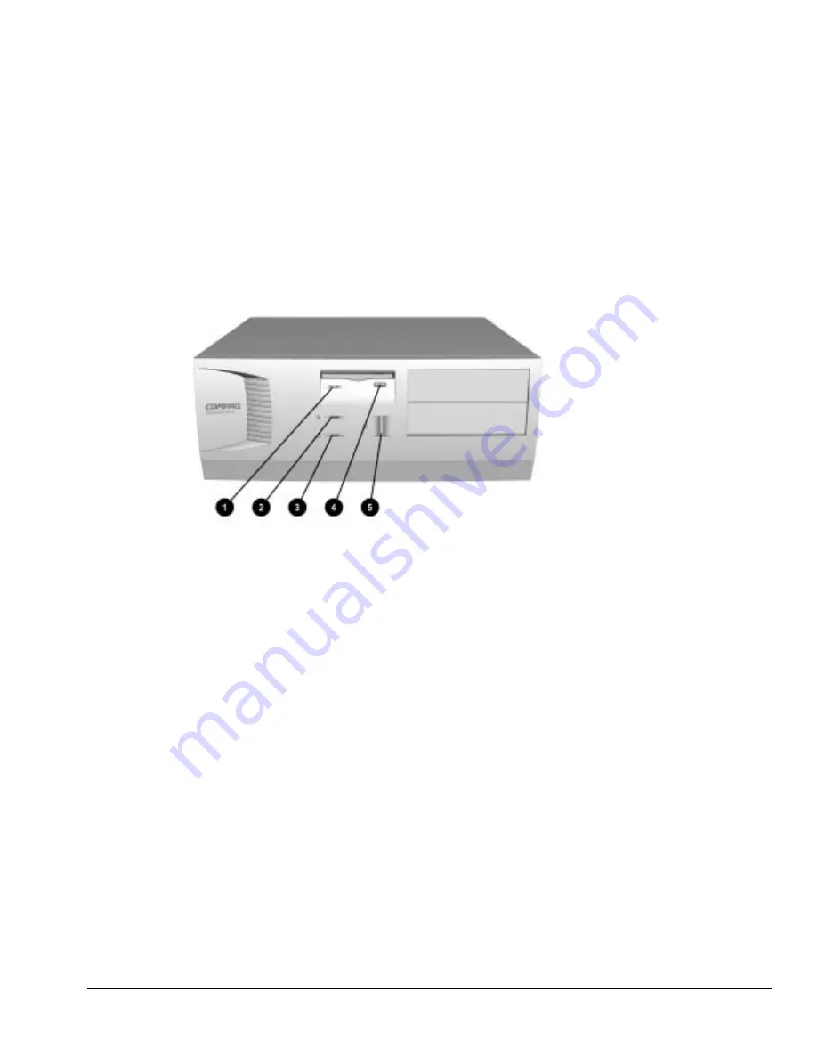 Compaq DESKPRO 1000 Maintenance & Service Manual Download Page 13