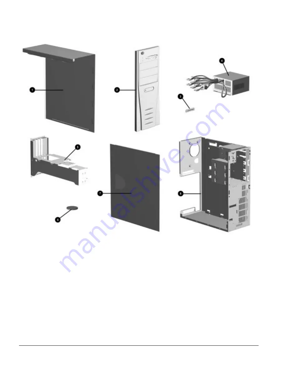 Compaq Deskpro 2000 Series Скачать руководство пользователя страница 84