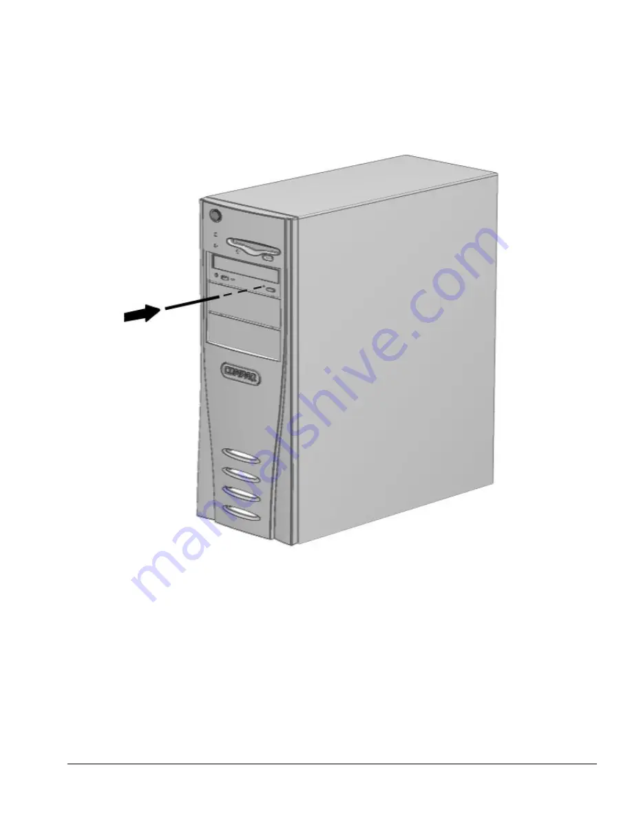 Compaq Deskpro 2000 Series Maintenance & Service Manual Download Page 216