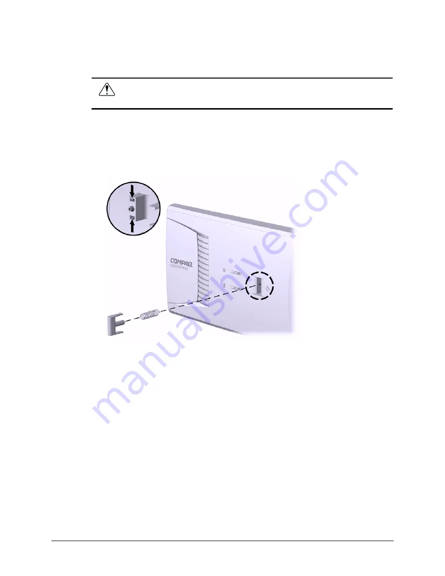 Compaq Deskpro EP Series Maintenance & Service Manual Download Page 52