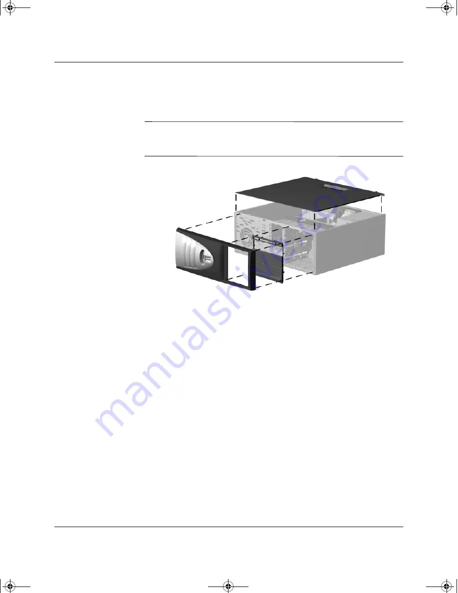 Compaq Evo w4000 CMT Hardware Reference Manual Download Page 15