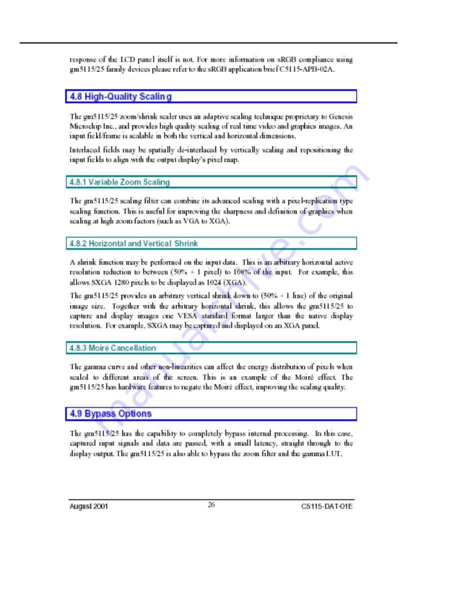 Compaq Flat Panel Monitor tft5017m Service Manual Download Page 49