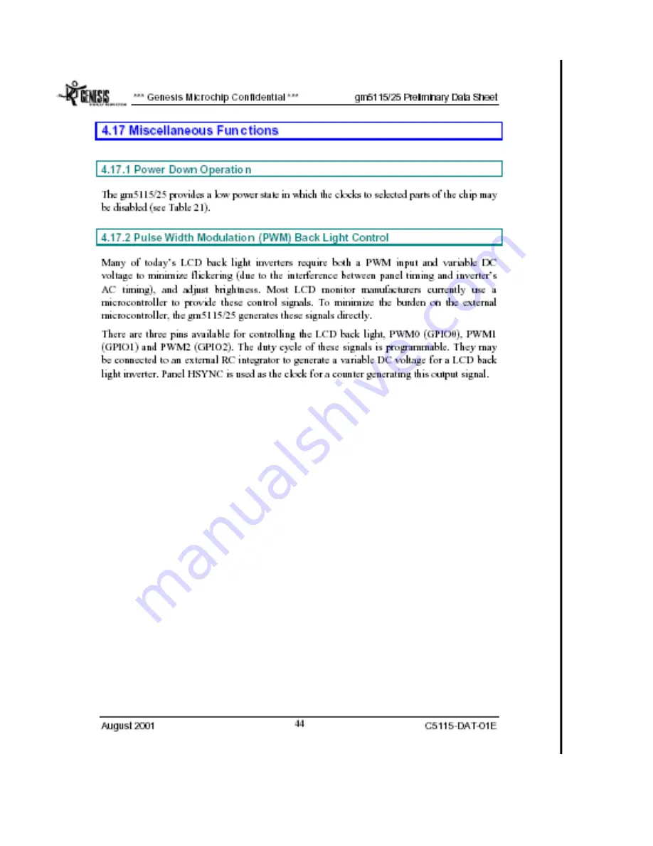 Compaq Flat Panel Monitor tft5017m Service Manual Download Page 67