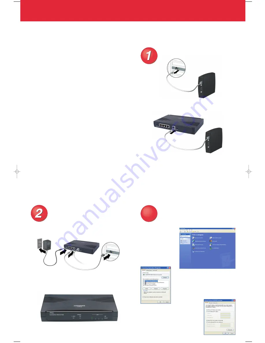 Compaq iPAQ CP-2E Getting Started Manual Download Page 1