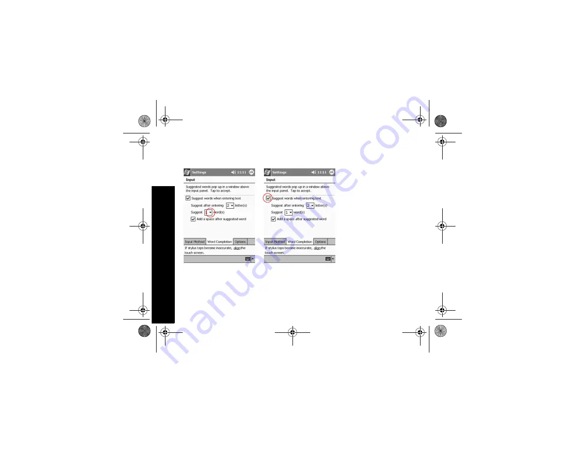 Compaq iPAQ H3700 Series Getting Started Manual Download Page 26