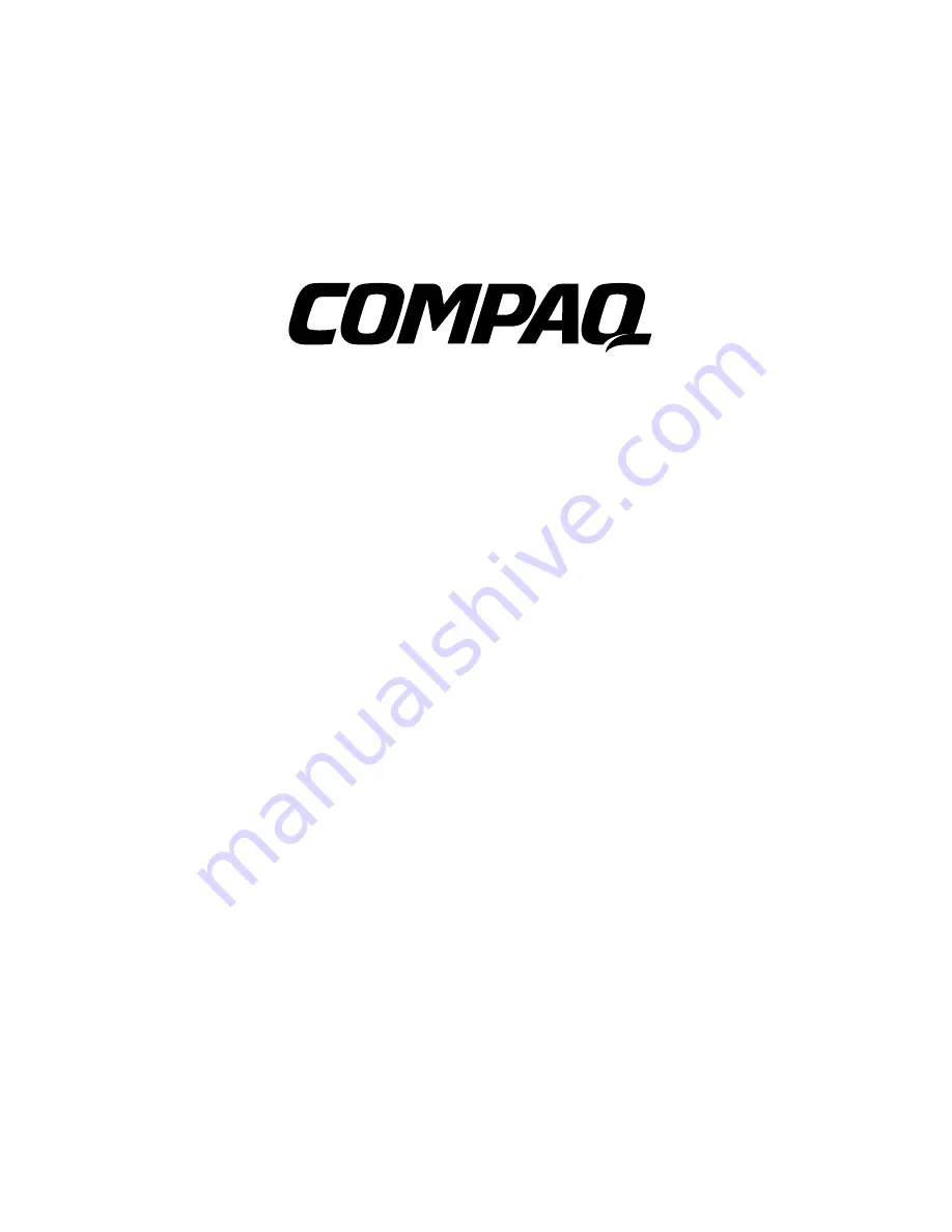 Compaq Netelligent 1224 User Manual Download Page 1