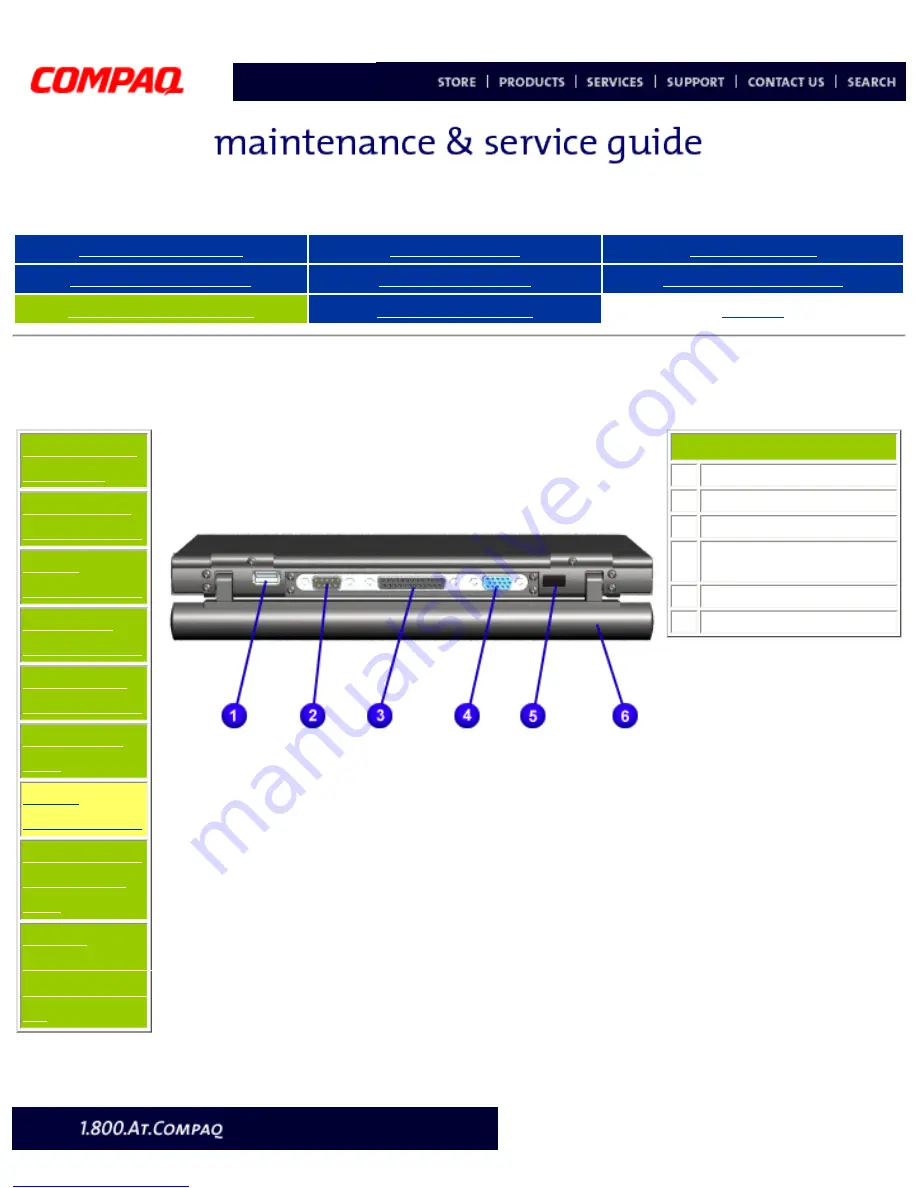 Compaq Presario 300 - Notebook PC Maintenance And Service Manual Download Page 11