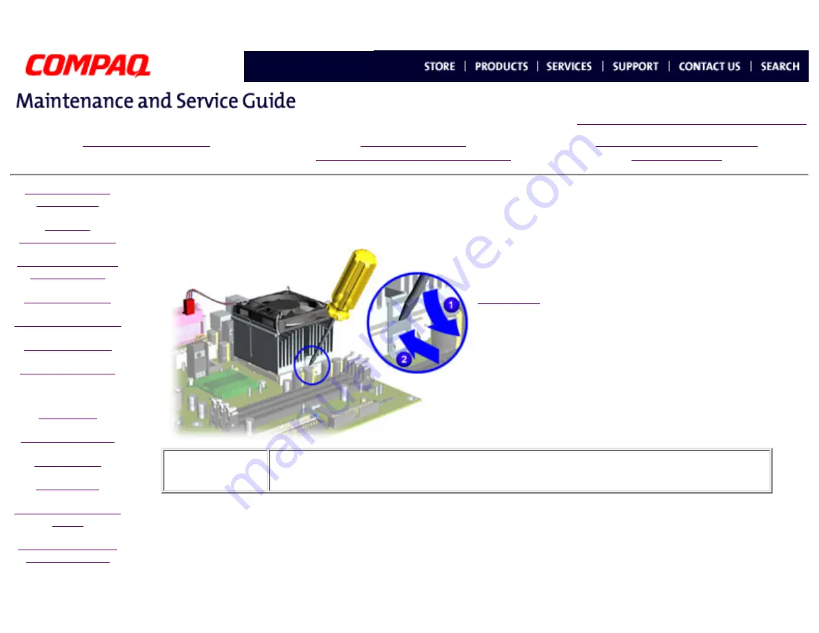 Compaq Presario 5000 Series Maintenance And Service Manual Download Page 118