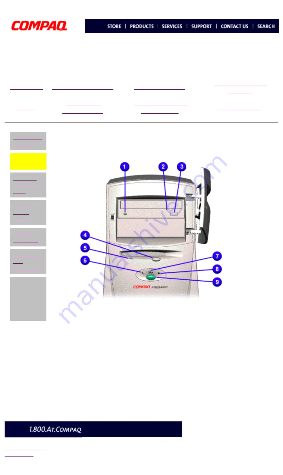 Compaq Presario 5070 Maintenance And Service Manual Download Page 7