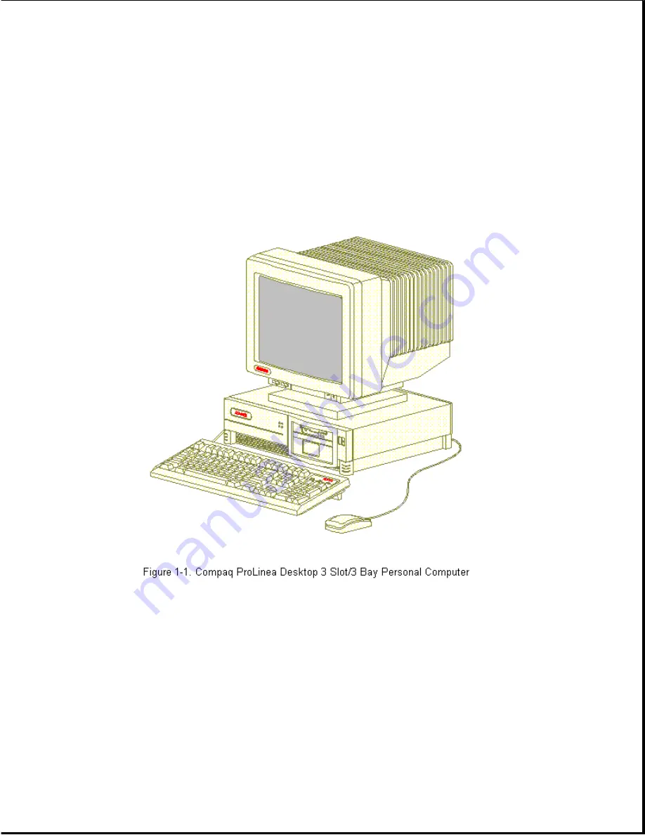 Compaq Prolinea 4100 Maintenance & Serice Manual Download Page 5