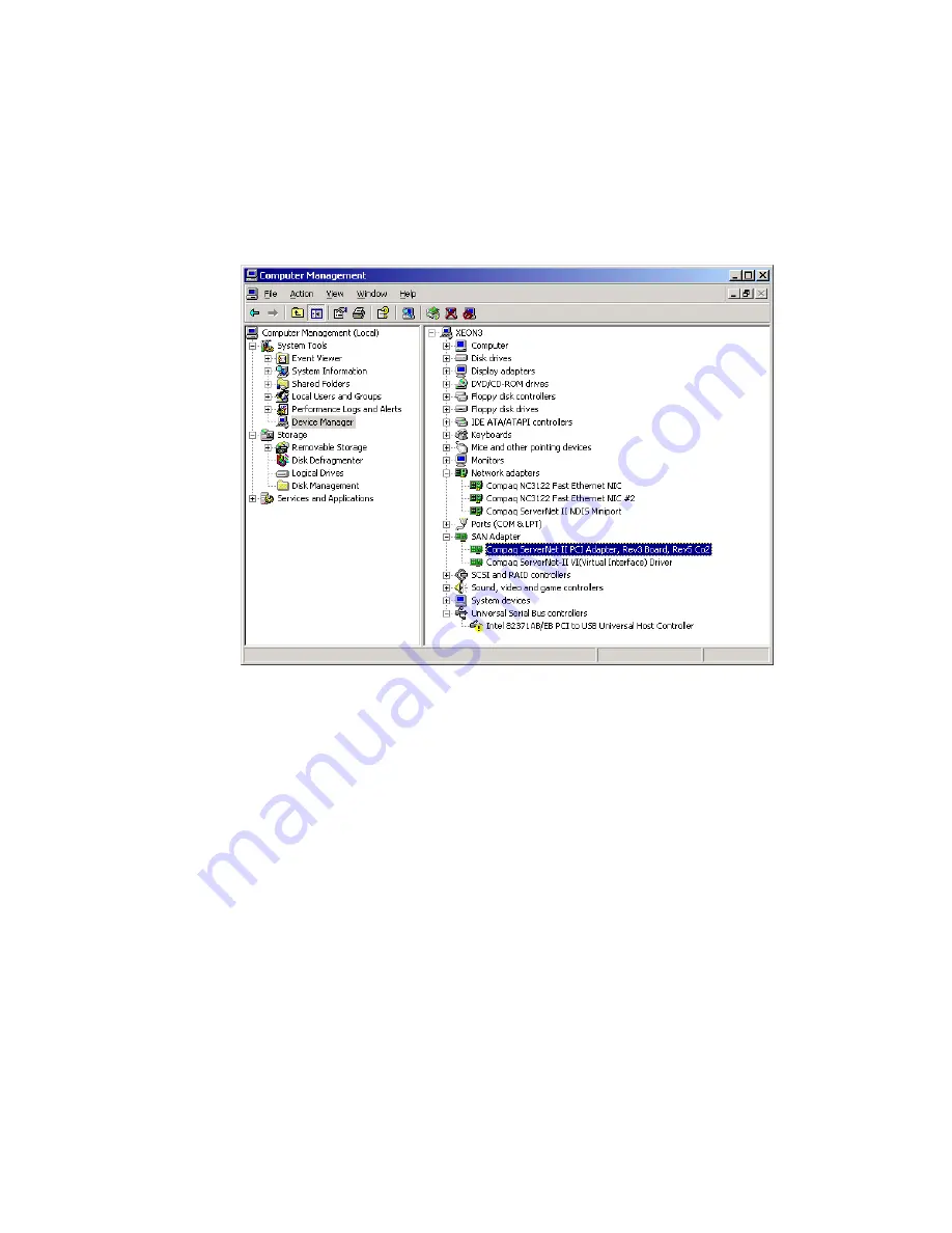 Compaq ServerNet II Installation Manual Download Page 63