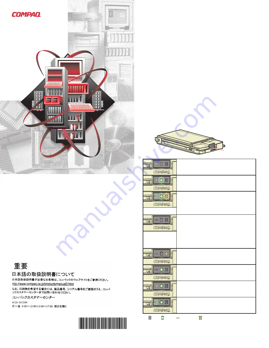 Compaq ULTRA2/ULTRA3 Quick Start Manual Download Page 1