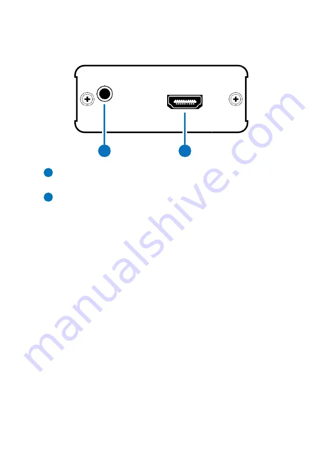 Comprehensive CCN-SDI2HDA Operation Manual Download Page 7