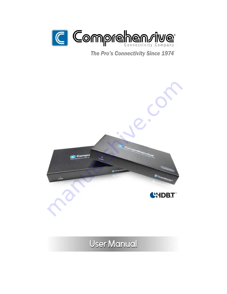 Comprehensive CHE-HDBT2010 User Manual Download Page 1