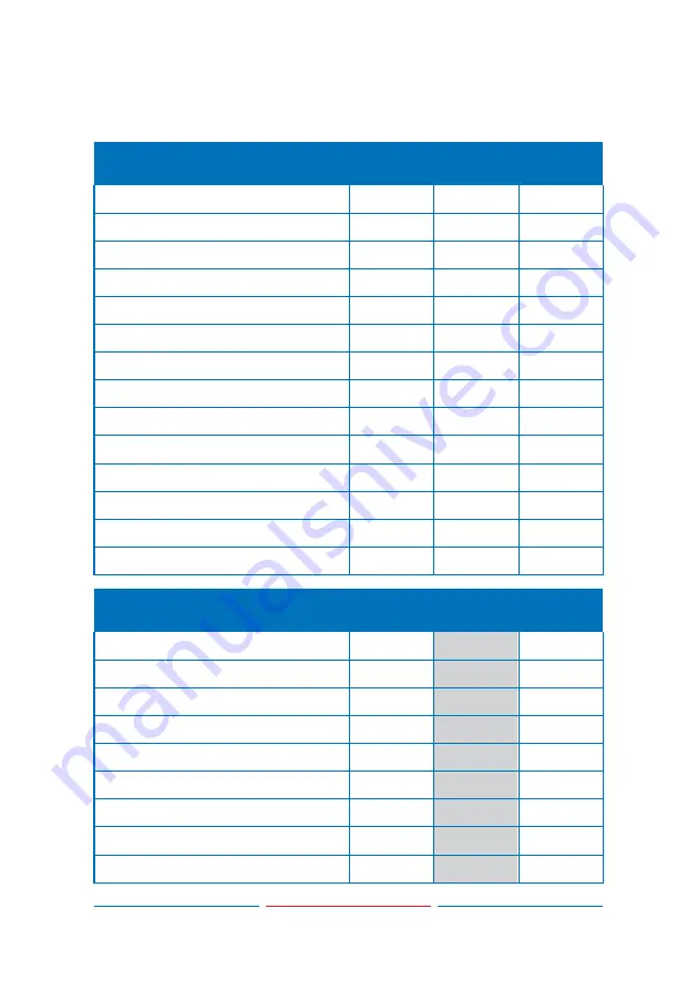 Comprehensive CHE-HDBTWP110K Operation Manual Download Page 40