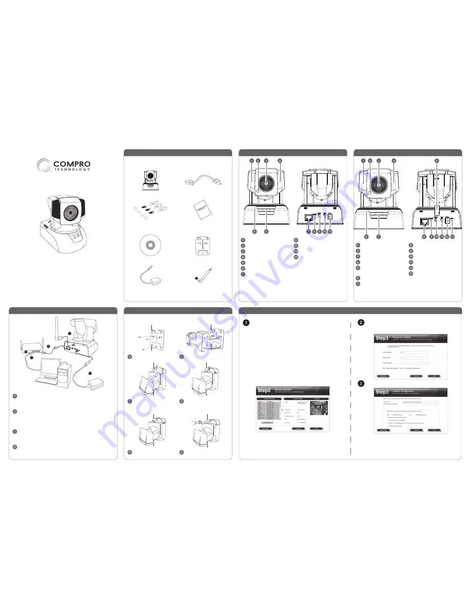 COMPRO CS530 Quick Installation Manual Download Page 1