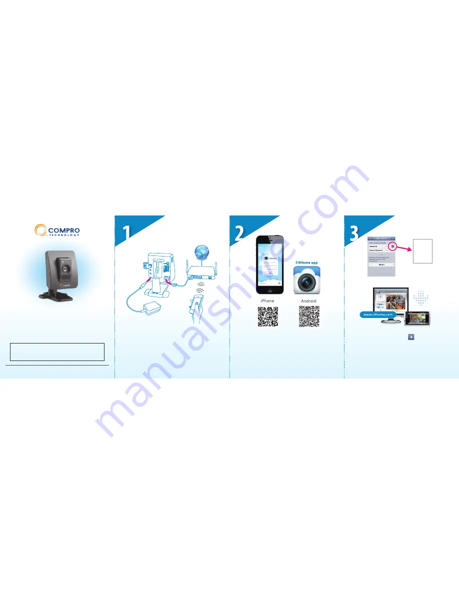 COMPRO TN70 Quick Start Manual Download Page 1