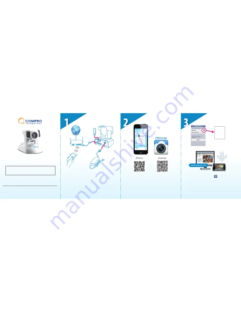 COMPRO TN900 Quick Start Manual Download Page 1