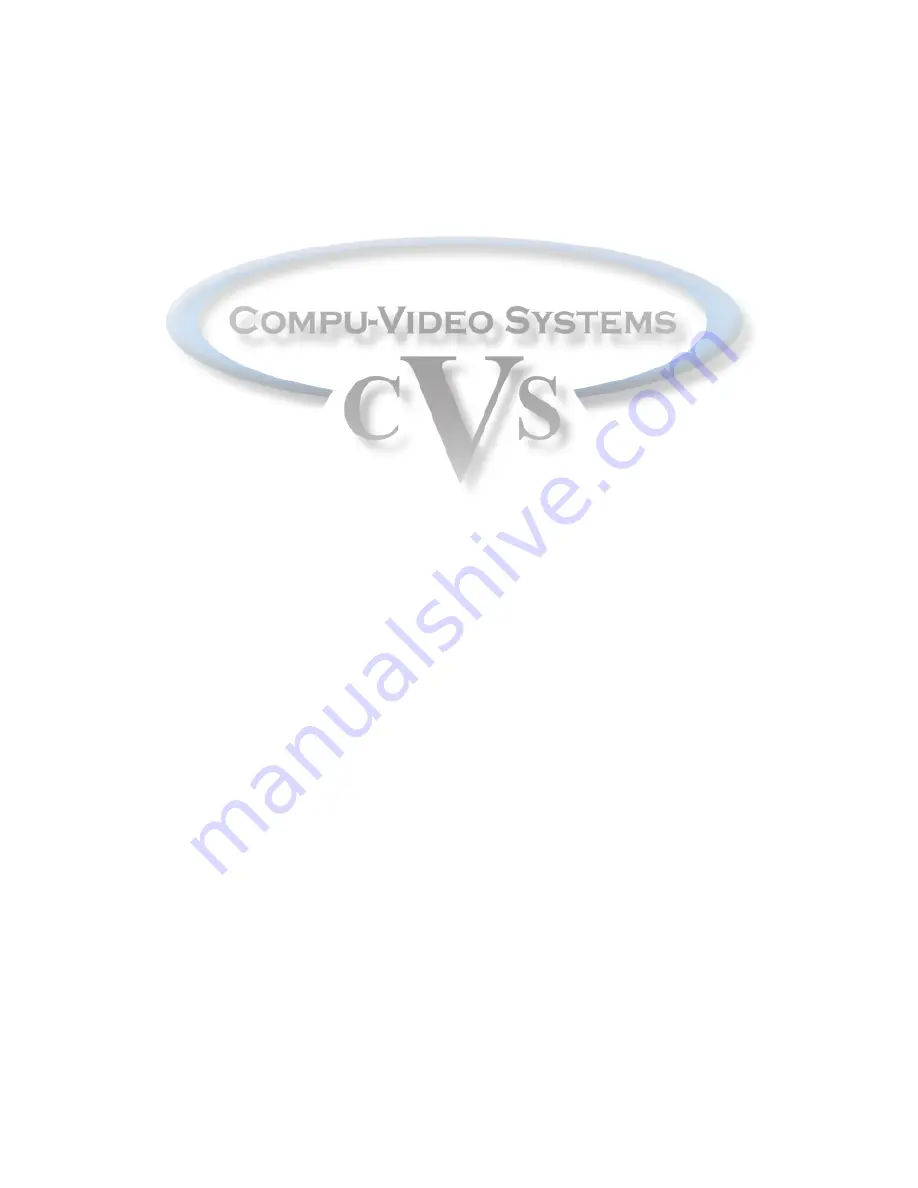 Compu-Video Systems CVDA-2 Instruction Manual Download Page 12