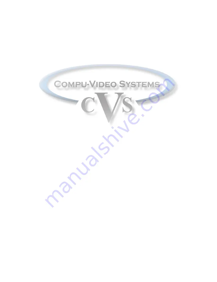 Compu-Video Systems PALS-4 Скачать руководство пользователя страница 8