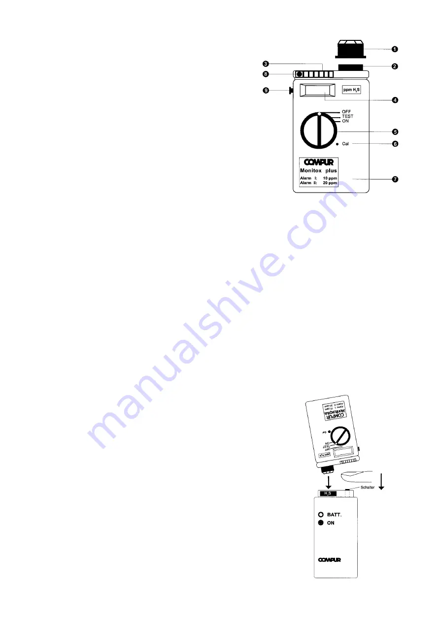 Compur Monitors 5306 500 Скачать руководство пользователя страница 3