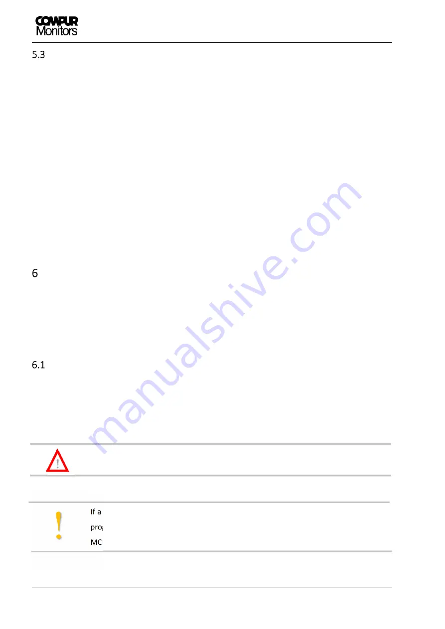 Compur Monitors Statox 503 Manual Download Page 18