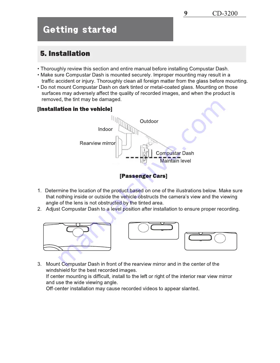 CompuSTAR CD-FC3200 Скачать руководство пользователя страница 11