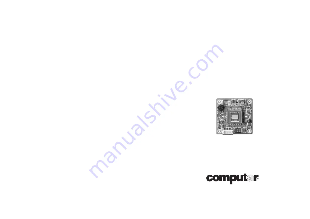 computar PMH200 Installation And Service Information Download Page 1