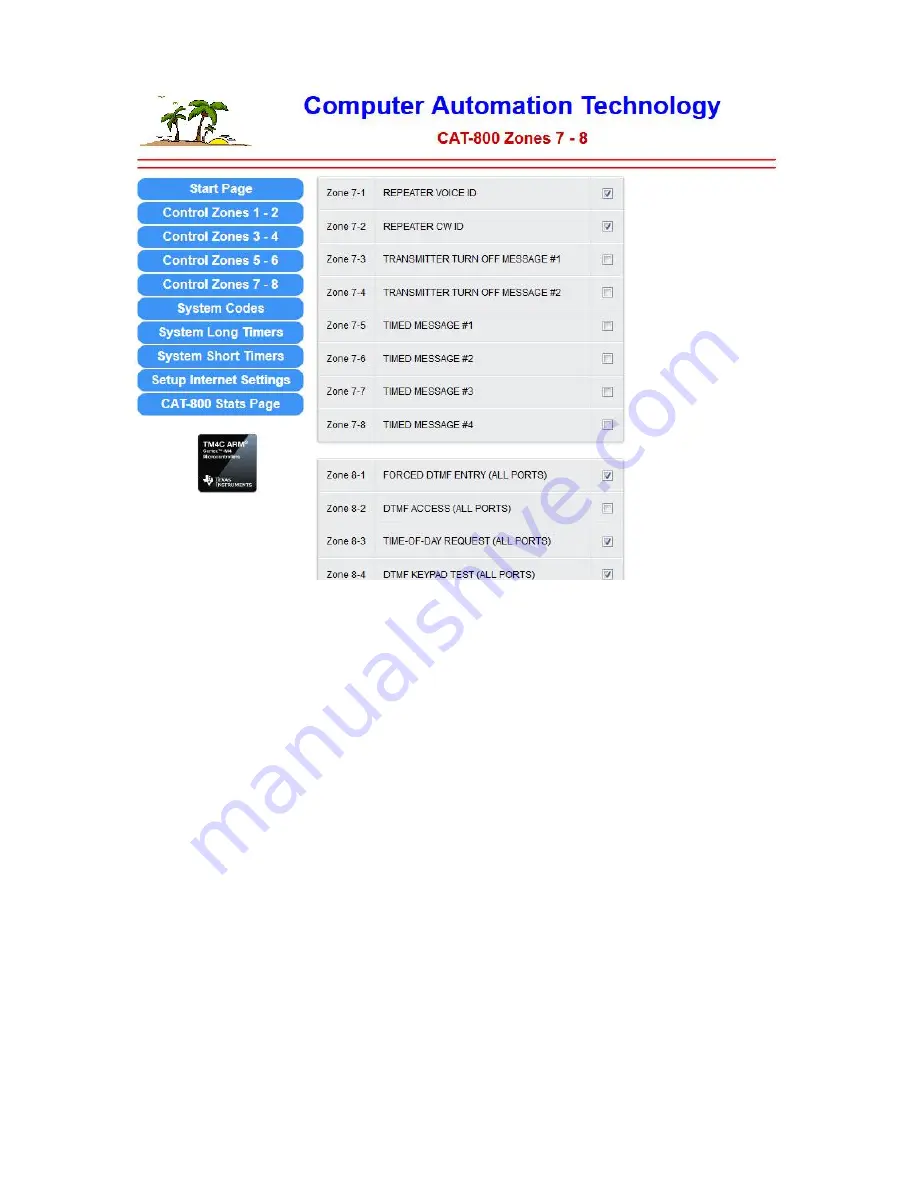 Computer Automation Technology CAT-800 Manual Download Page 77