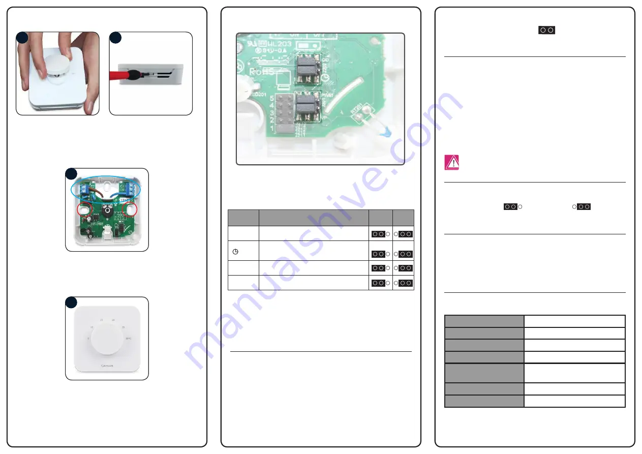 Computime SALUS Controls HTR230 User Manual Download Page 2