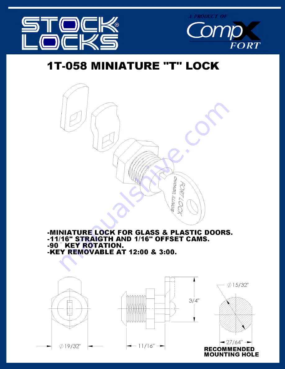 COMPX 1T-058 Information Download Page 1