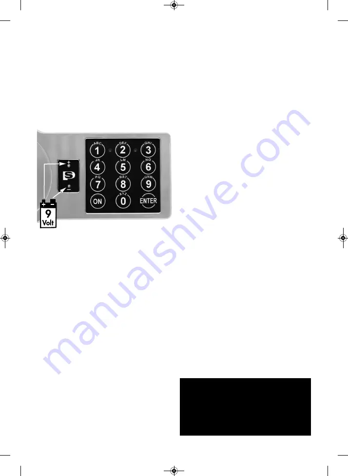 Comsafe Premium Line FireSafe.EL Electronic User Instructions Download Page 8