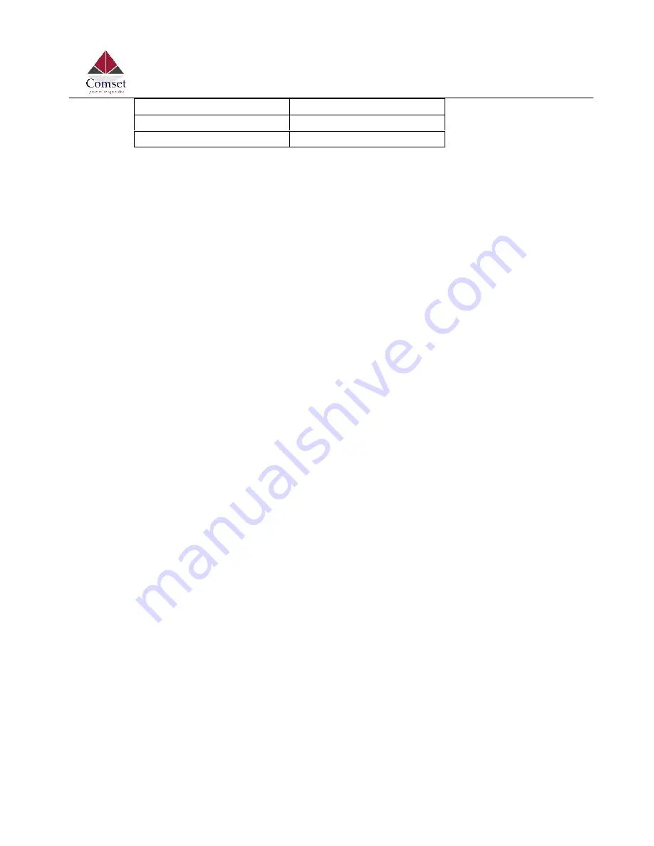 Comset CM685V-1 User Manual Download Page 11