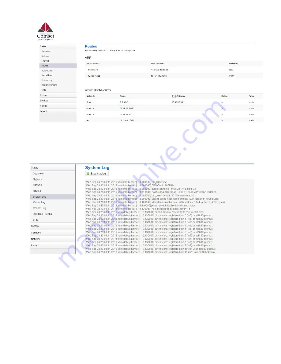 Comset CM685V-1 User Manual Download Page 22