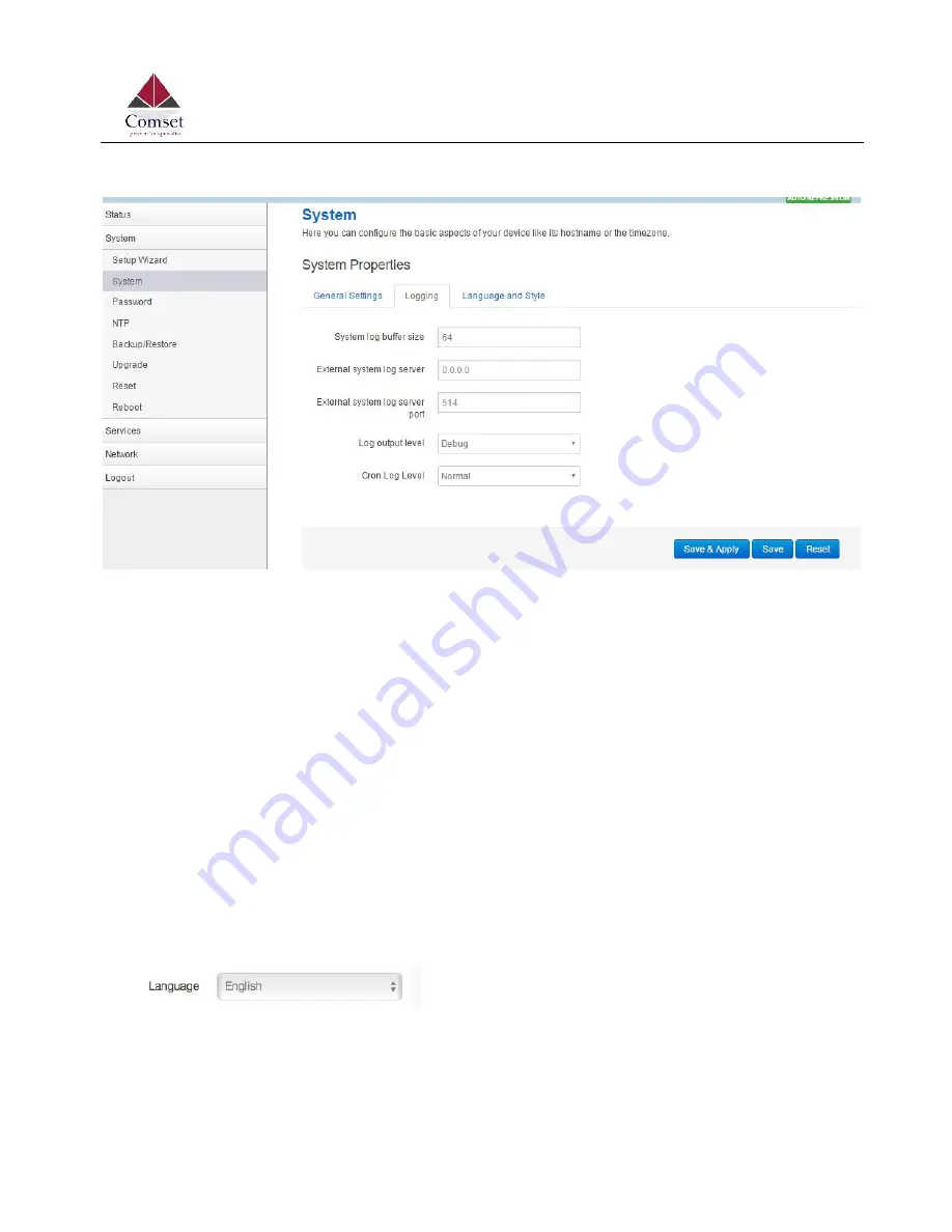 Comset CM685V-1 User Manual Download Page 29