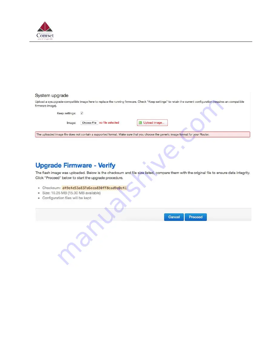 Comset CM685V-1 User Manual Download Page 32