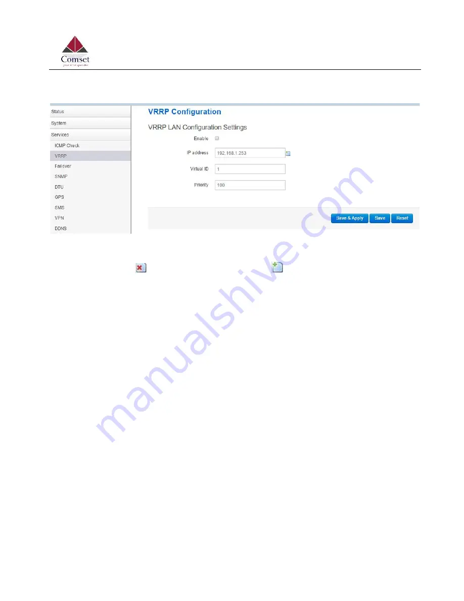 Comset CM685V-1 User Manual Download Page 36