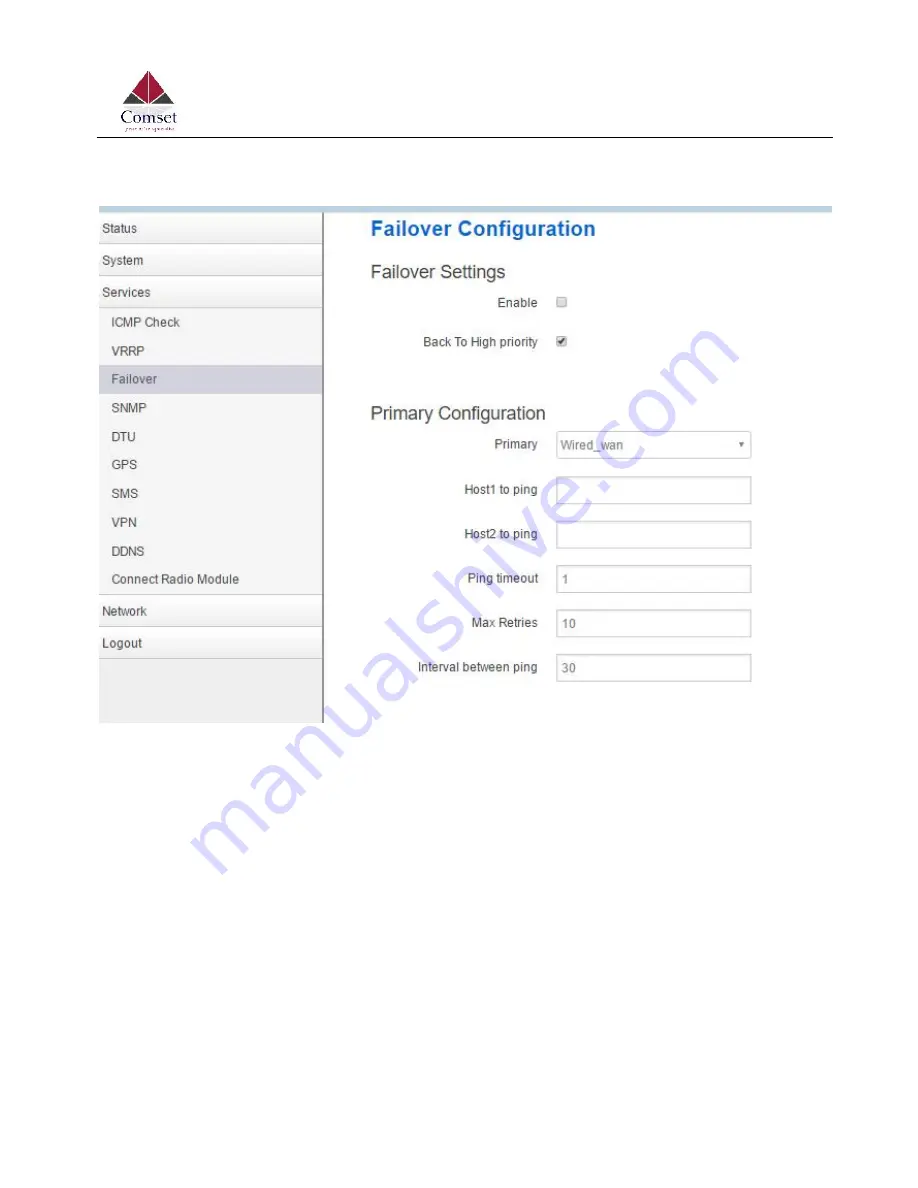 Comset CM685V-1 Скачать руководство пользователя страница 37