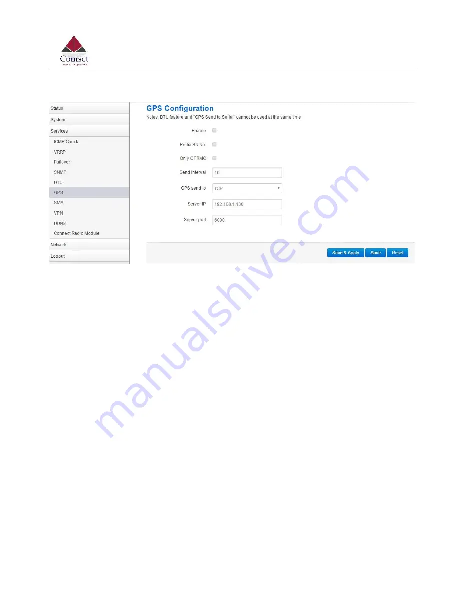 Comset CM685V-1 User Manual Download Page 43