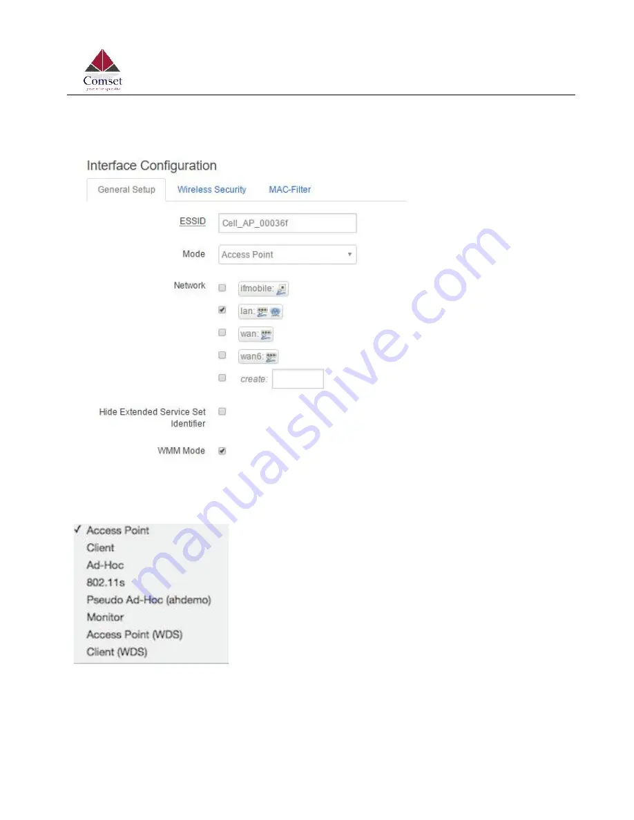 Comset CM685V-1 User Manual Download Page 70