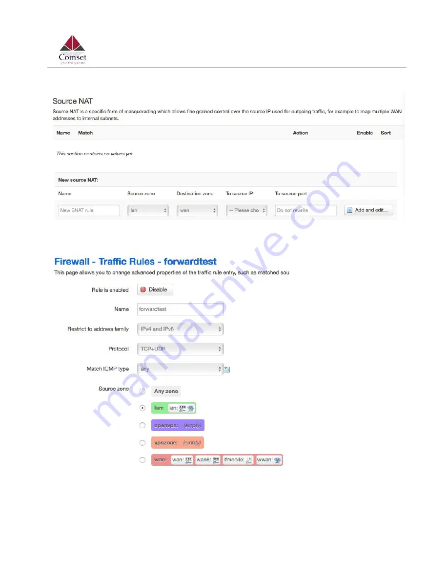 Comset CM685V-1 User Manual Download Page 78