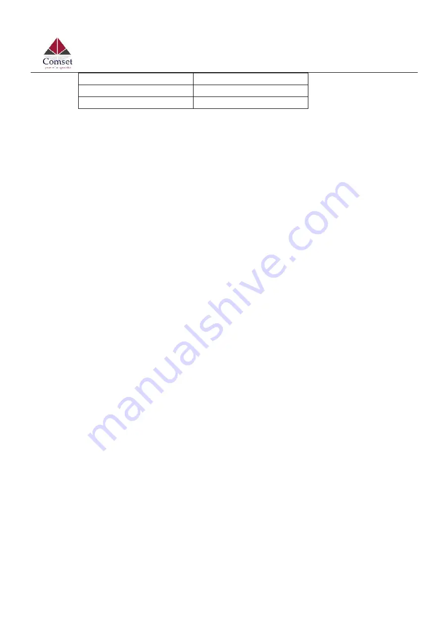 Comset CM685V-4 User Manual Download Page 11